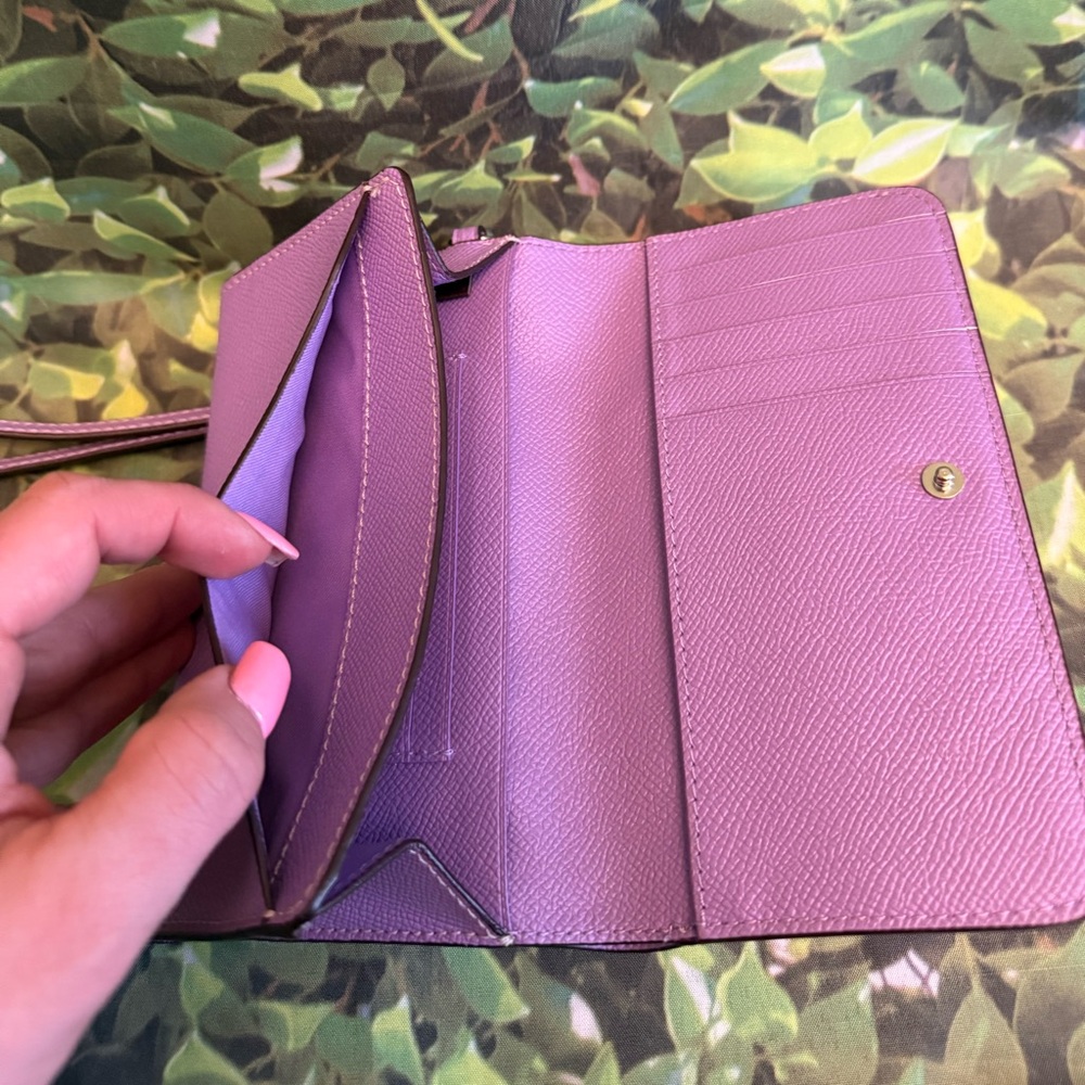 Coach Purple Women's Wristlet - Picture 10 of 10